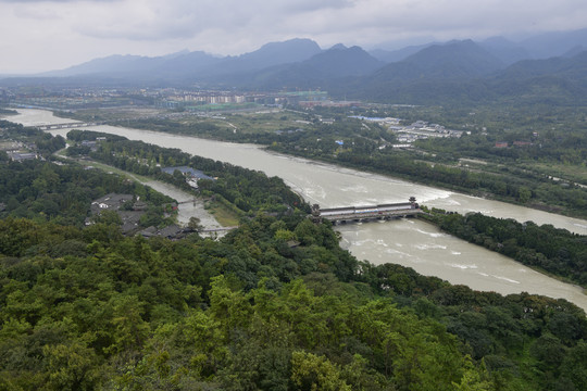 都江堰山水