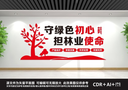 護(hù)林文化墻