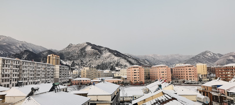 下雪后