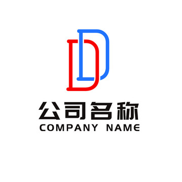 D字母logo设计