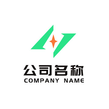 N字母logo设计