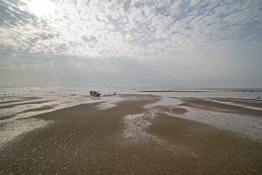 海滩日出