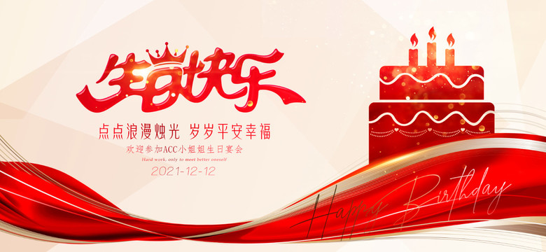 生日快樂背景