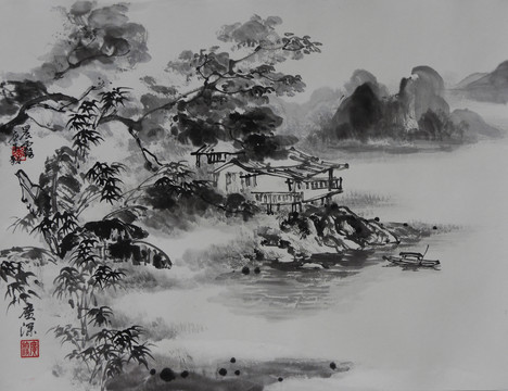 原創(chuàng)山水