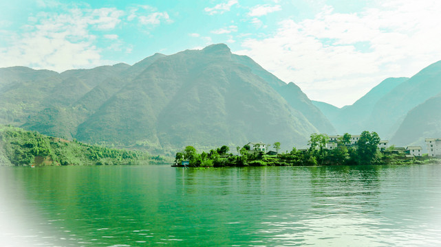 山水风景画