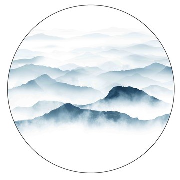 水墨山水畫