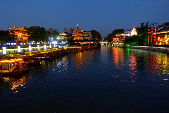 秦淮河夜景