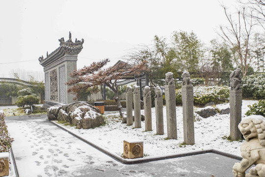 北方农村中式自建房四合院