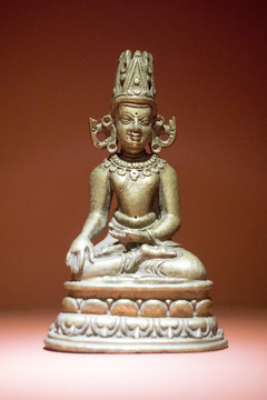 铜释迦牟尼佛坐像