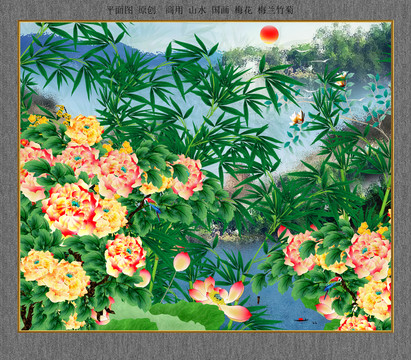 花鳥裝飾畫
