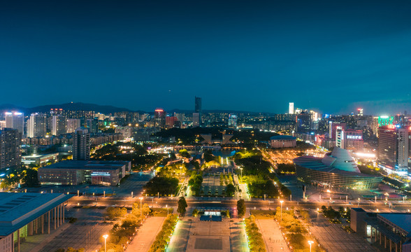 东莞中心广场夜景