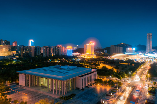 东莞中心广场夜景