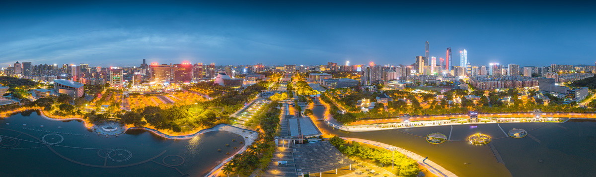 东莞中心广场夜景