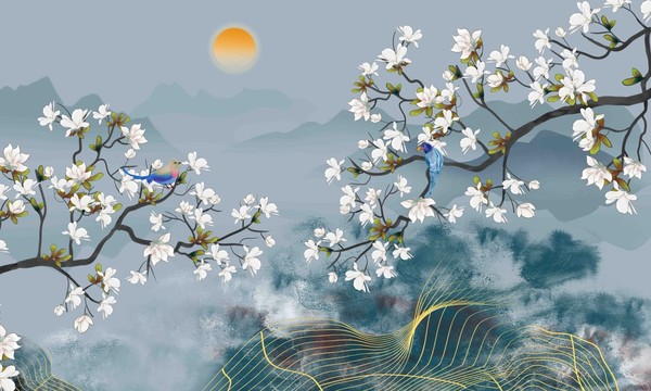 工筆花鳥