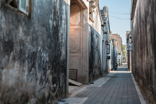 南方民居建筑小巷