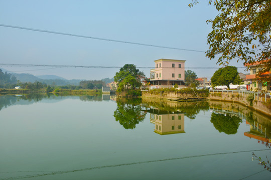 碧塘村早晨