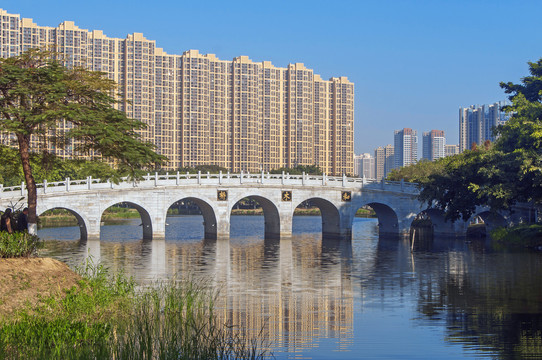 和木桥风景