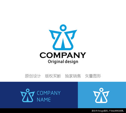 卡通人物logo设计