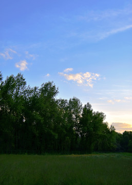 风景黄昏