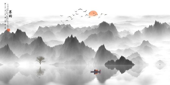 禪韻寫意裝飾畫