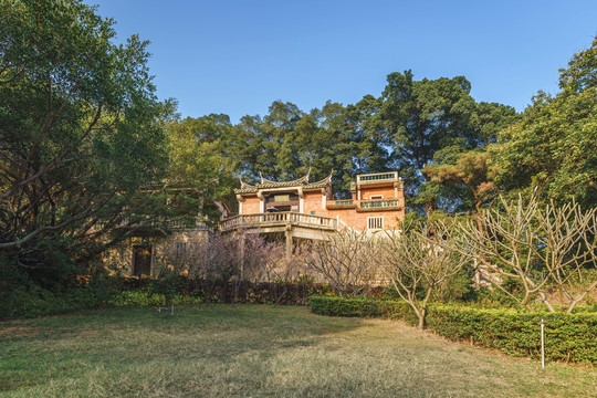 中国传统古寺庙泉州草庵寺