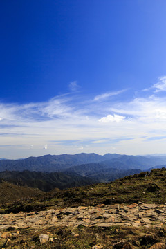 北京市门头沟灵山自然风景区风光