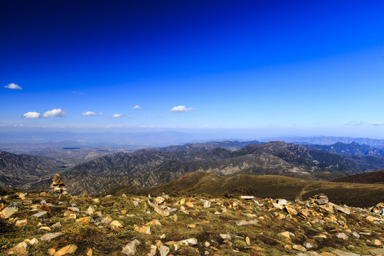 北京市门头沟灵山自然风景区风光