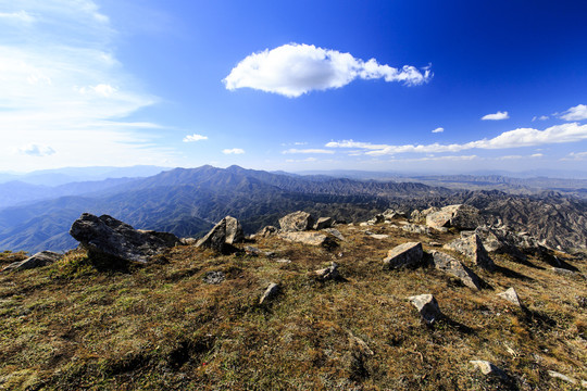 北京市门头沟灵山自然风景区风光