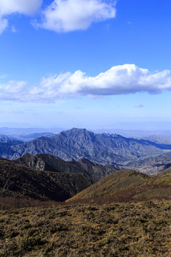 北京市门头沟灵山自然风景区风光