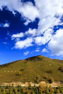 北京市门头沟灵山自然风景区风光