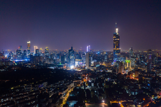 南京城市夜景