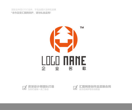 大闸蟹logo设计