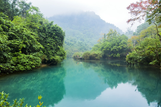 贵州荔波小七孔景区风光