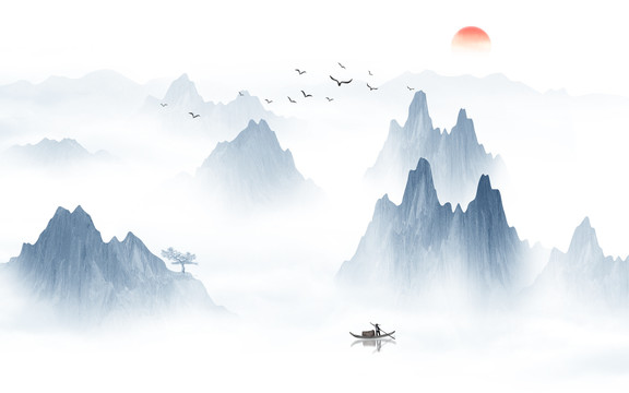 意境山水畫