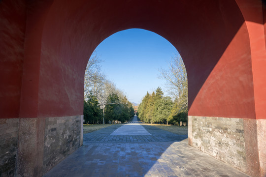 明十三陵神道