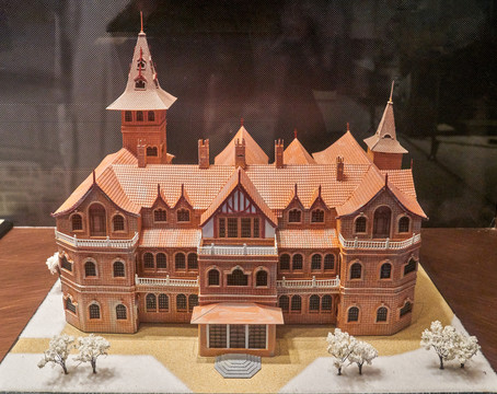 上海马勒别墅模型