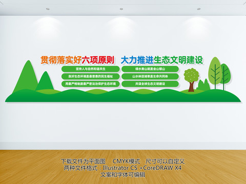 堅(jiān)持生態(tài)文明建設(shè)六項(xiàng)原則