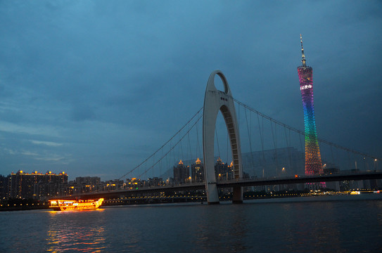 广州珠江夜景