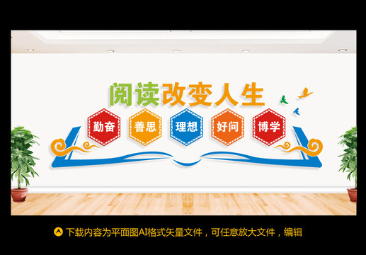 閱讀文化墻