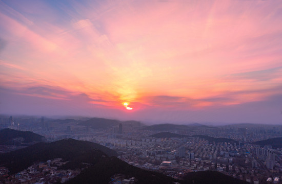 油彩天空