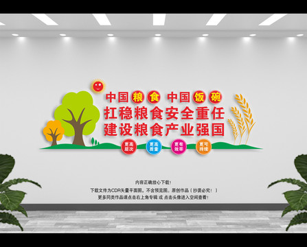 糧食文化墻