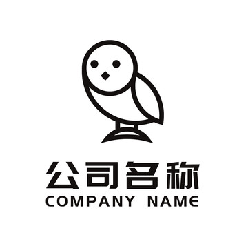 鳥簡約logo