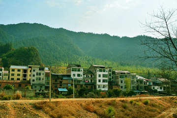 山区小镇风景