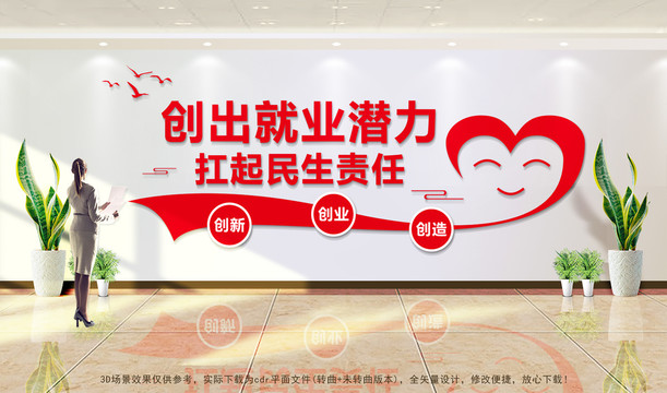 就業(yè)宣傳欄