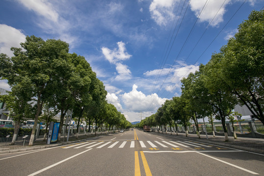 工业园区道路