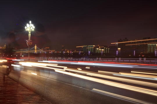 宝鸡夜景