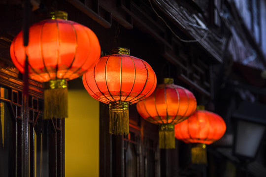 中國風的燈籠