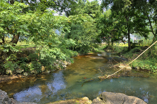 河流溪水