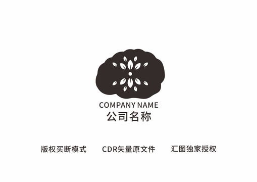 大腦發(fā)散思維LOGO標(biāo)識設(shè)計