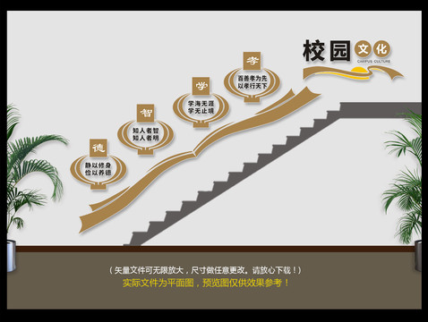 校園樓道文化墻